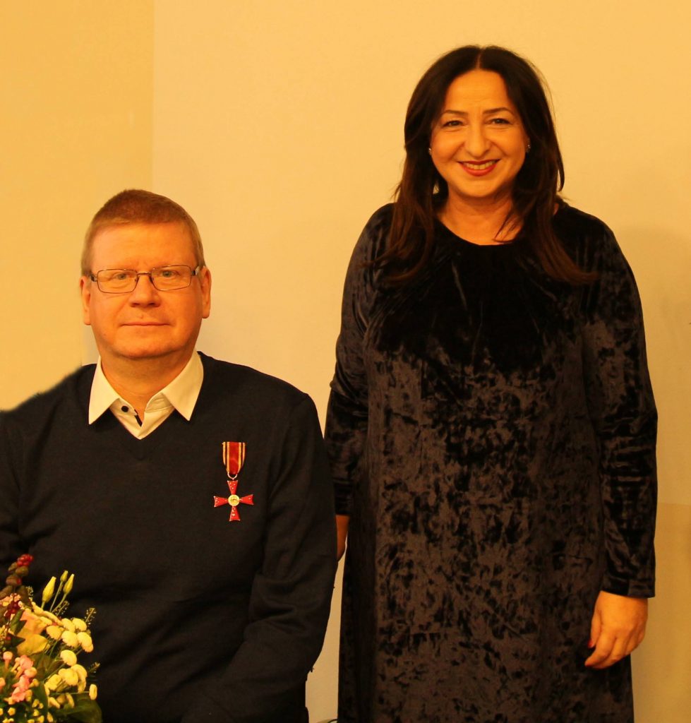 Hohe Ehrung für unser Ehrenmitglied Norbert van Kampen Deutsche