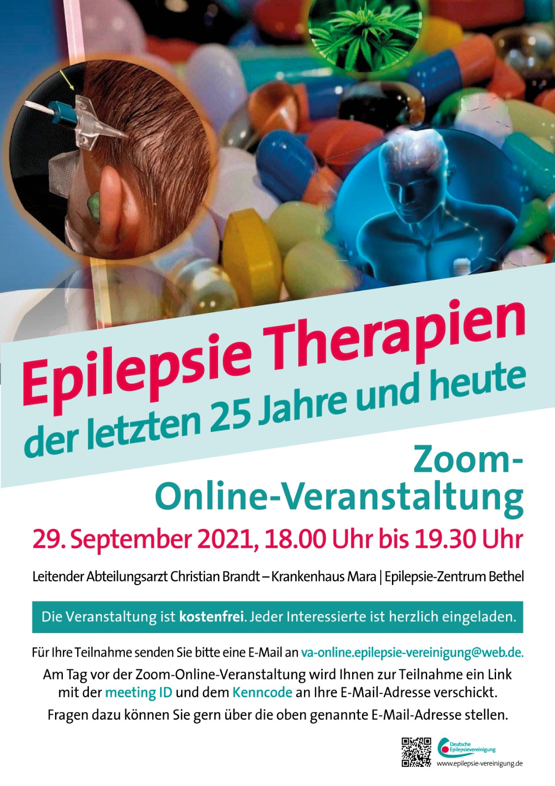 Plakat Epilepsie-Therapie 25 Jahre